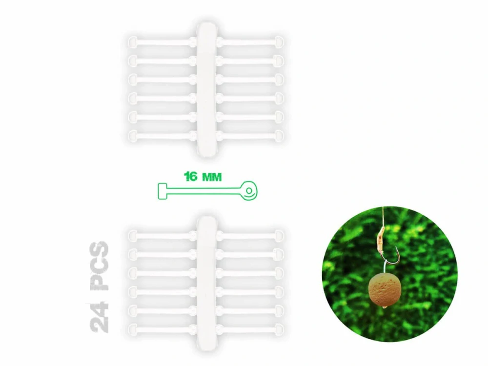 Zfish Zarážka Silicone Boilie Stops 16mm