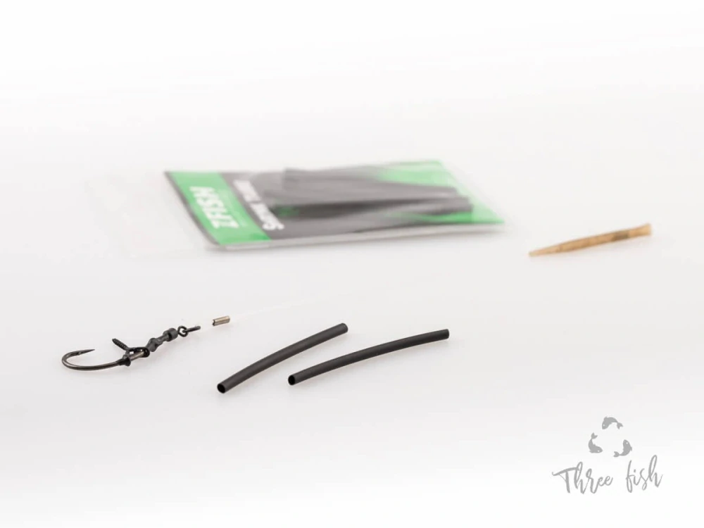 Zfish Smršťovací hadička černá 3,0mm/10 ks