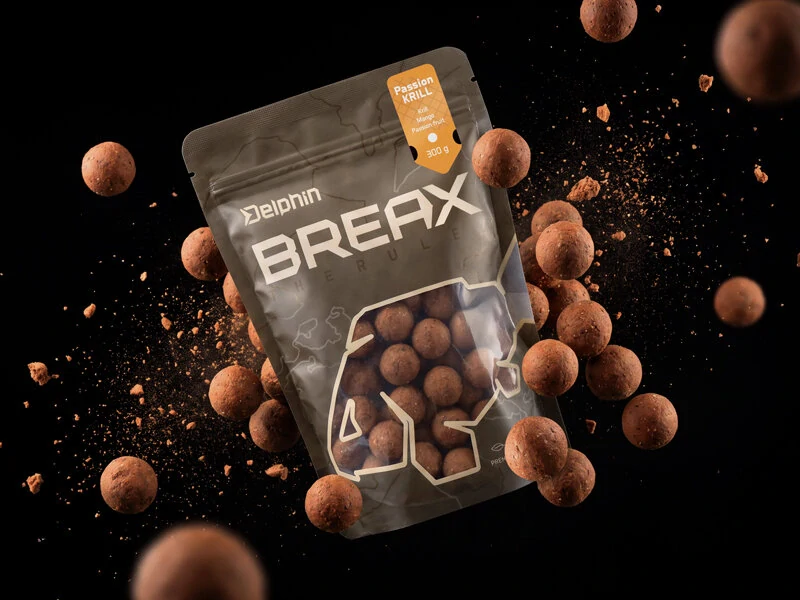 Delphin Boilies BreaX PassionKRILL Krill Mango 24mm/300g