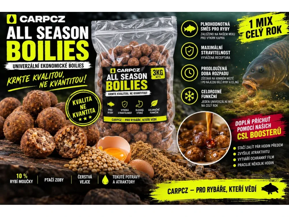 CarpCZ Boilies All Season 20mm/3kg