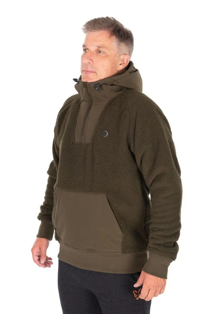 Fox Bunda Olive Sherpa Hybrid Jacket vel. XXXL