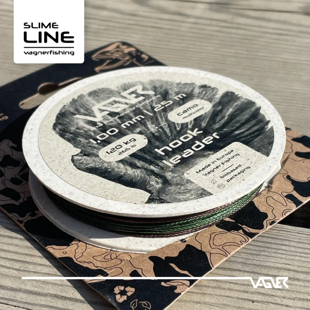 Vagner Návazcová šňůra Hook Leader Camo Multicolor /25m