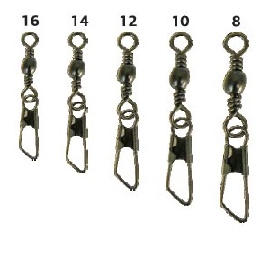 Extra Carp Obratlík s karabinkou #14 /10ks