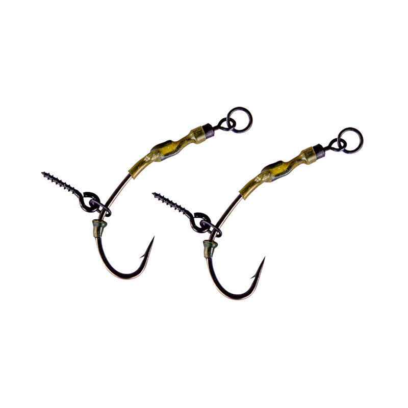 Sportcarp Hotové návazce Ronnie Rig s držákem nástrahy vel. 6 /2 ks