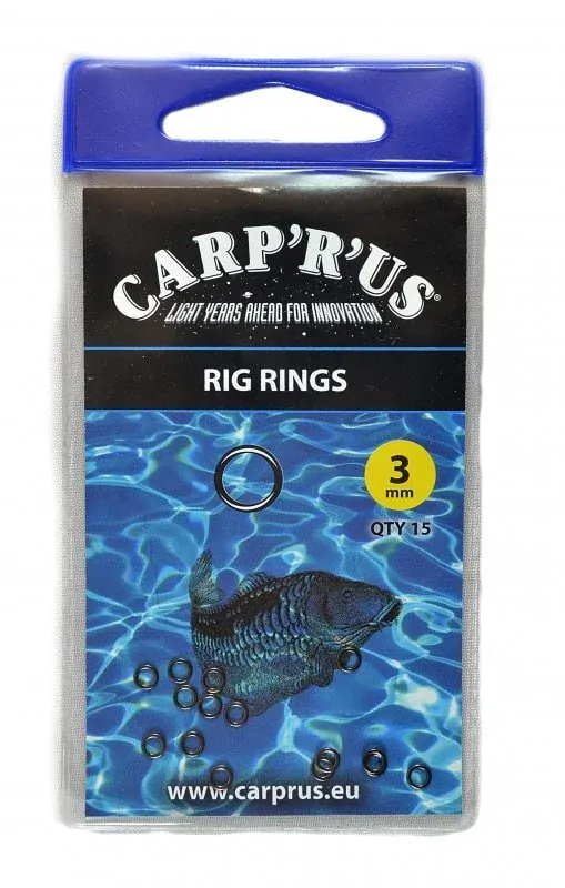 Carp´R´Us Kroužky na návazce Rig Rings 3mm /15 ks