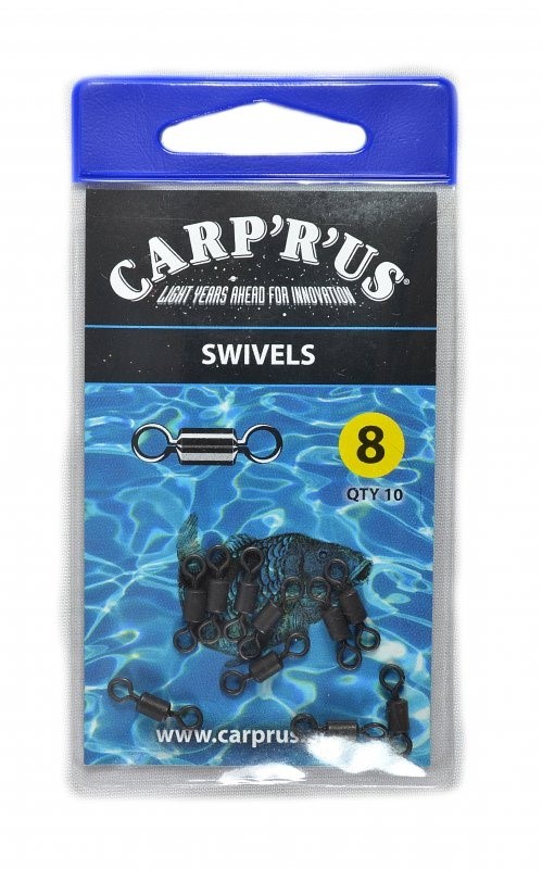 Carp´R´Us Obratlík Swivel #8 /10 ks