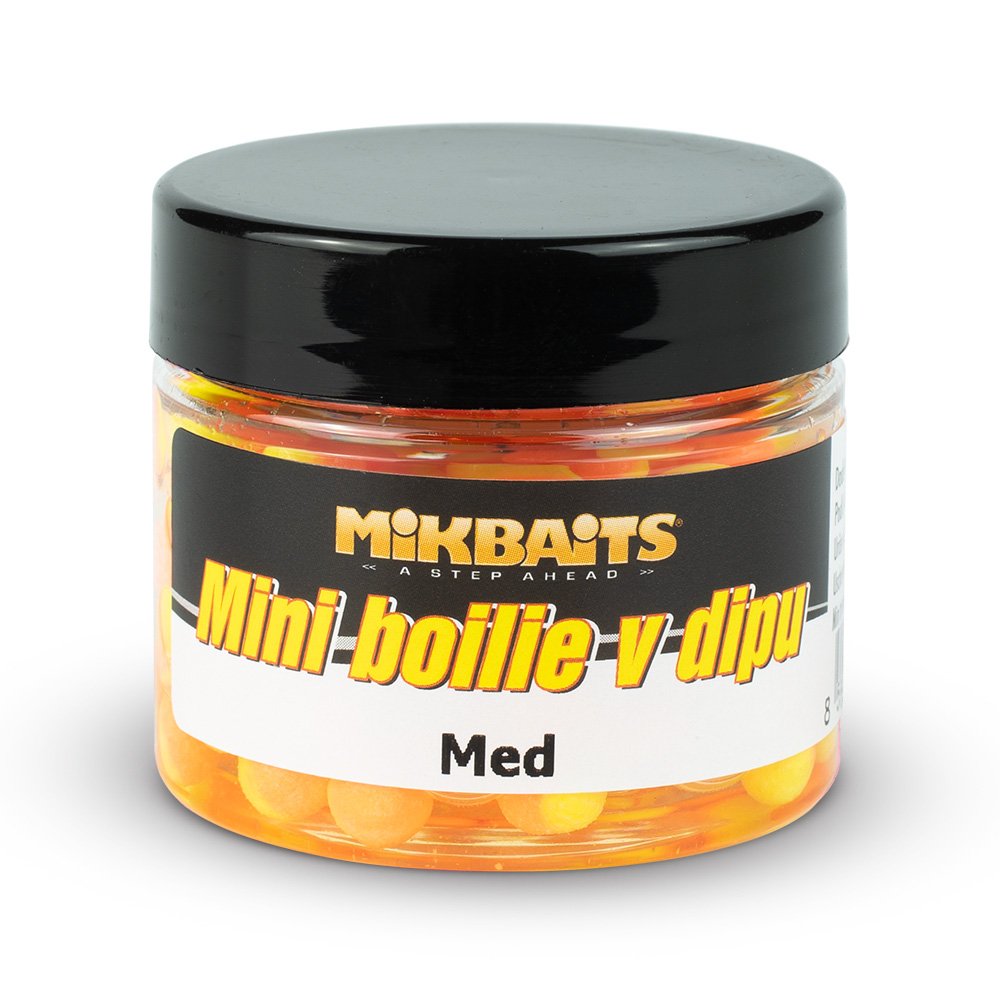 Mikbaits Mini boilie v dipu Med 50ml