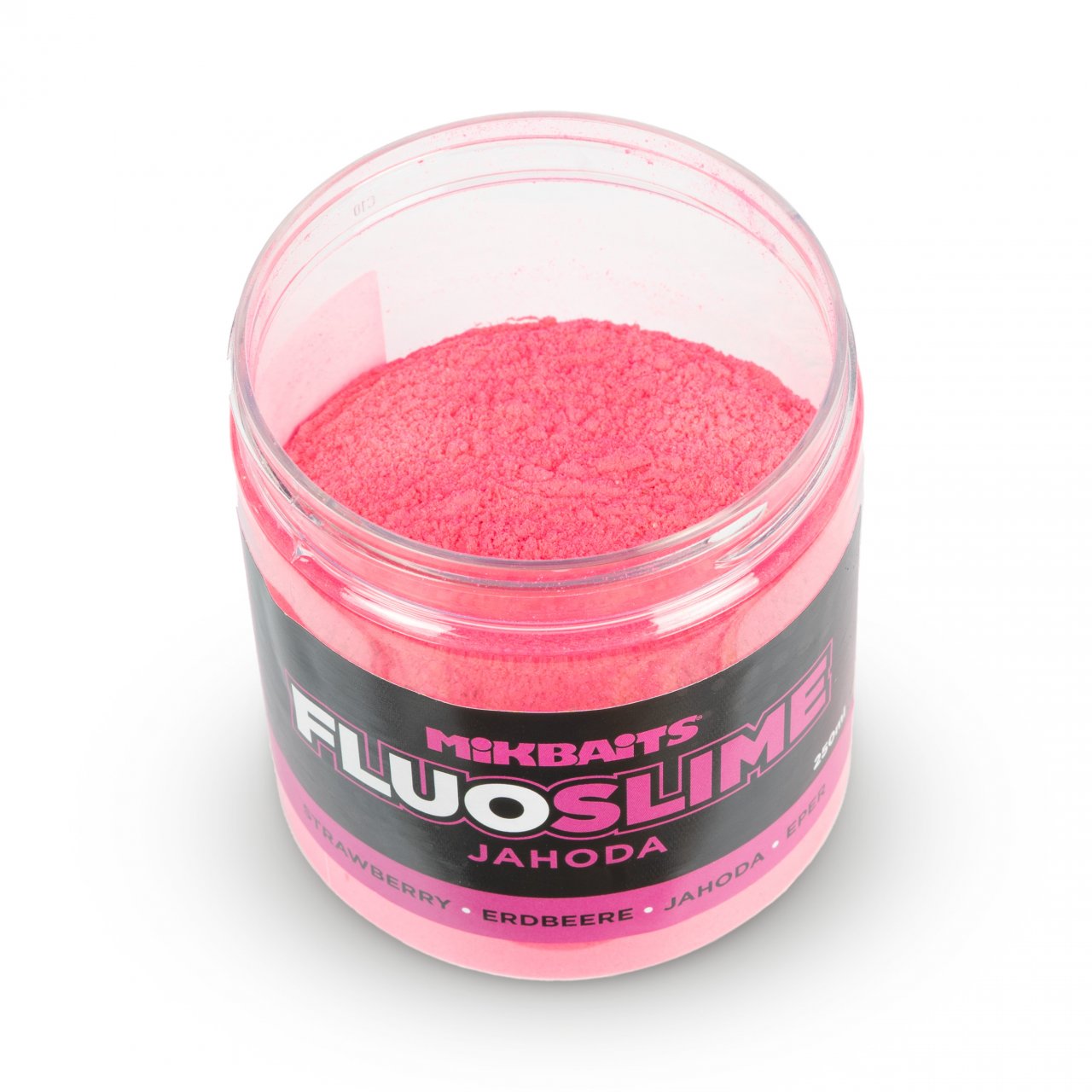 Mikbaits Fluo slime obalovací dip Jahoda 100g