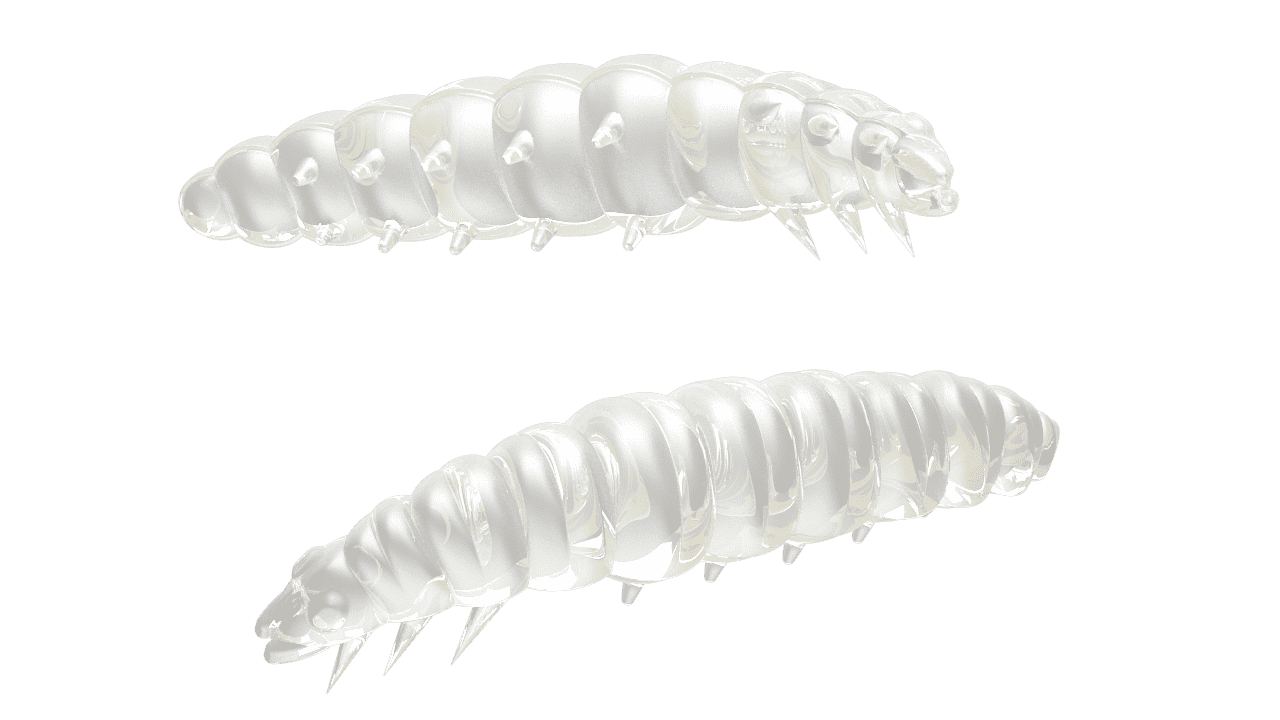 Libra Lures Larva 30 - Silver Pearl (Cheese) /15 ks