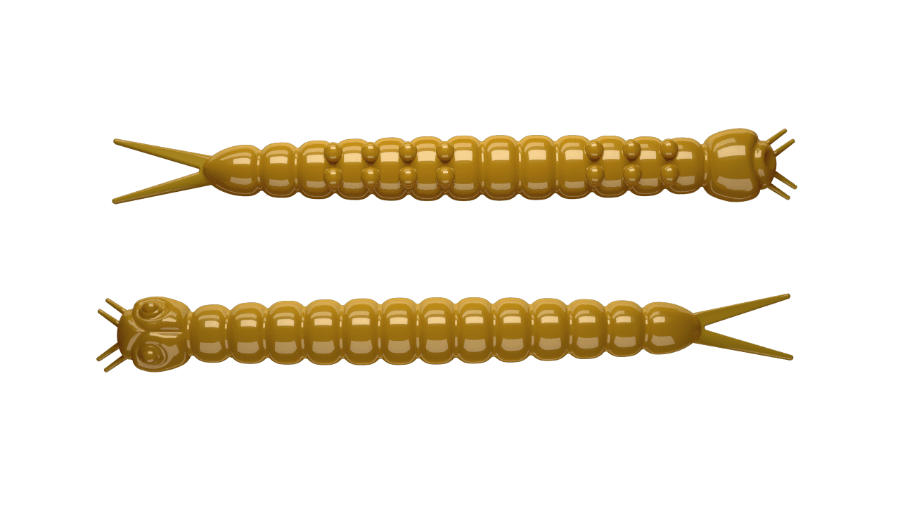 Libra Lures Slight Worm 38 - Coffe Milk (Cheese) /15 ks
