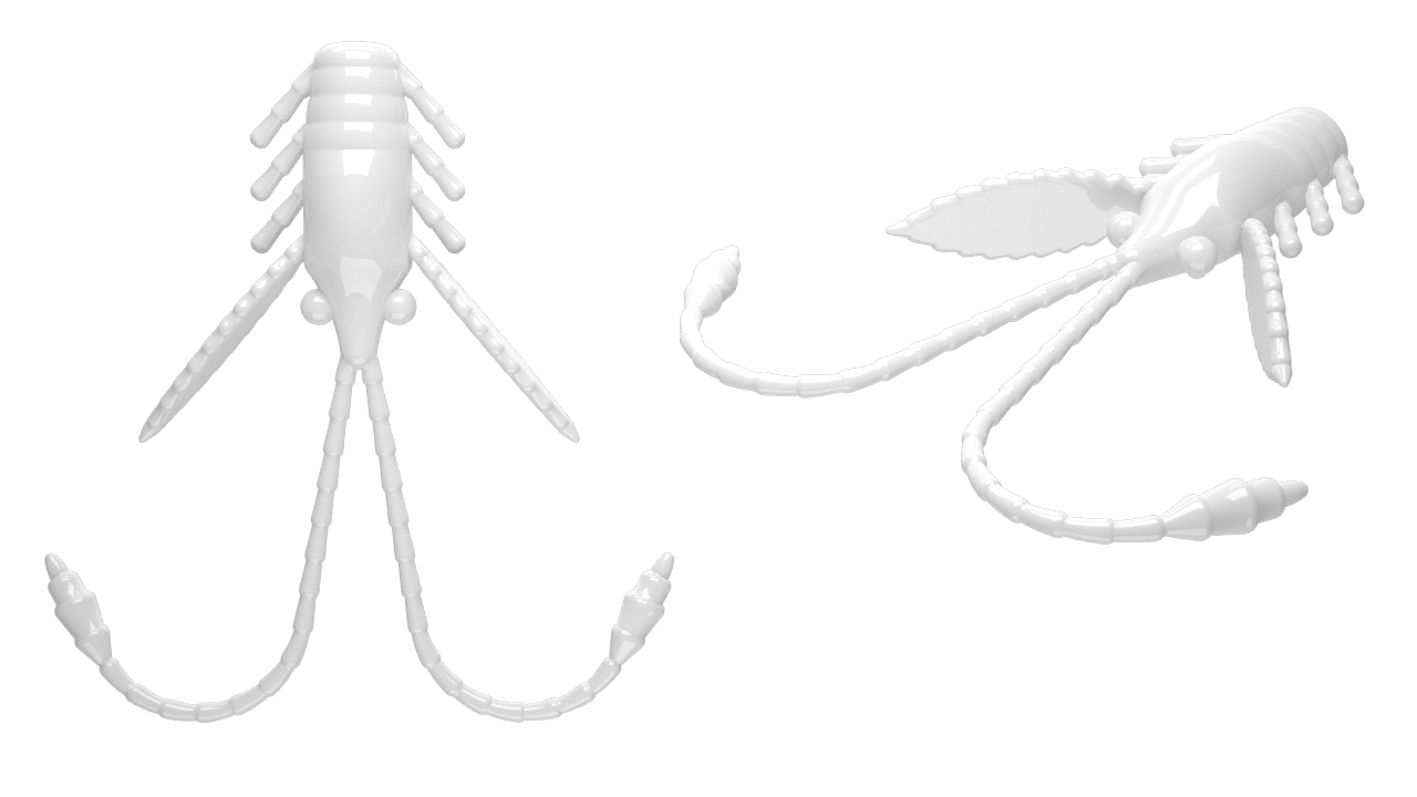 Libra Lures Pro Nymph - White (Cheese) /15 ks