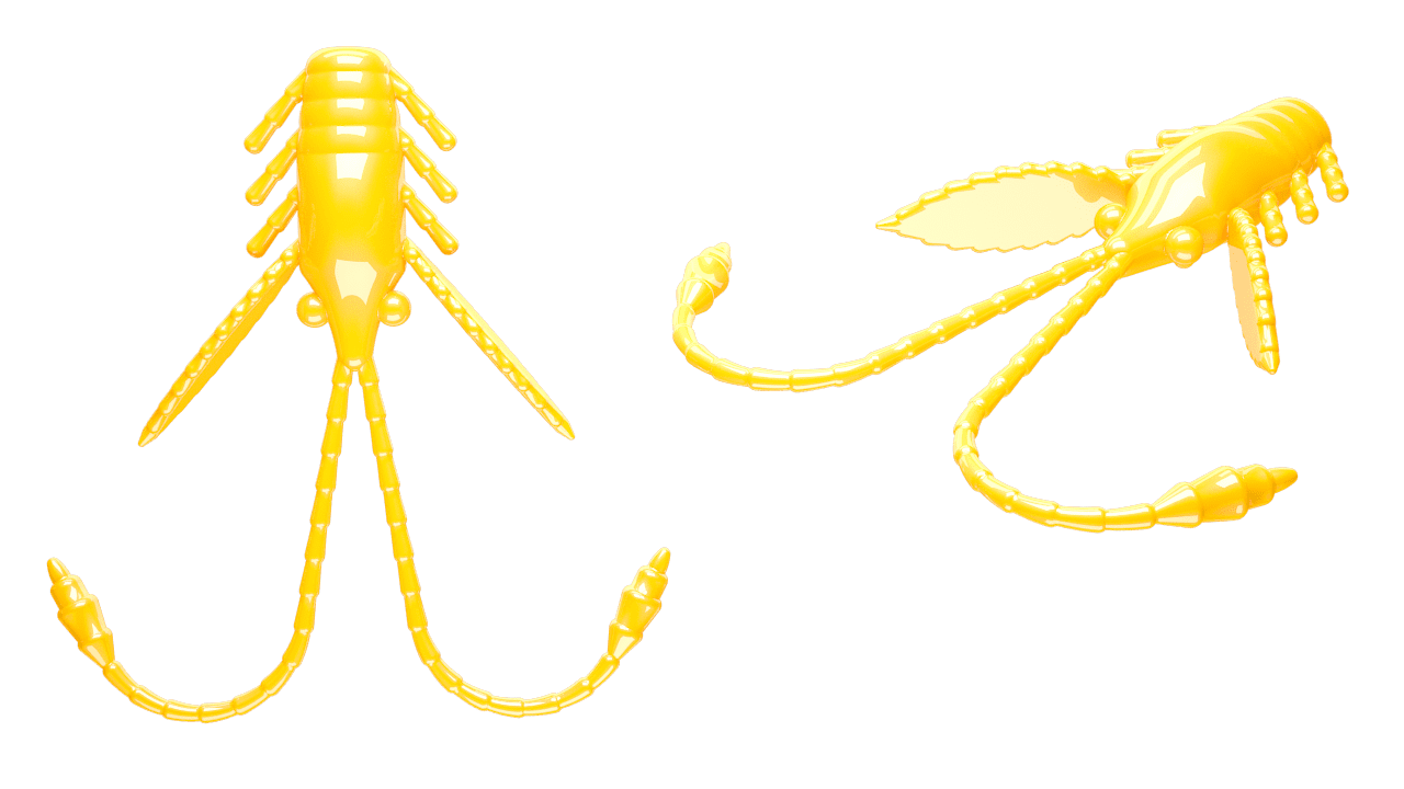Libra Lures Pro Nymph - Yellow (Cheese) /15 ks