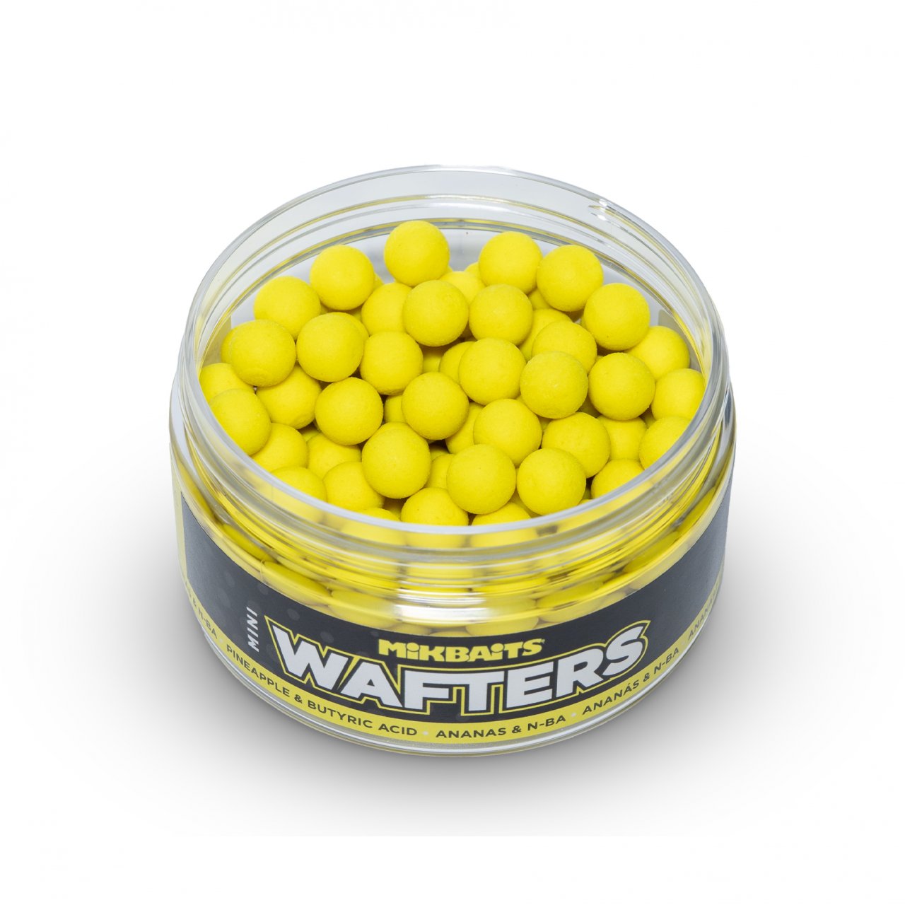 Mikbaits Vyvážené boilie Mini Wafters Ananas N-BA 8mm/100ml