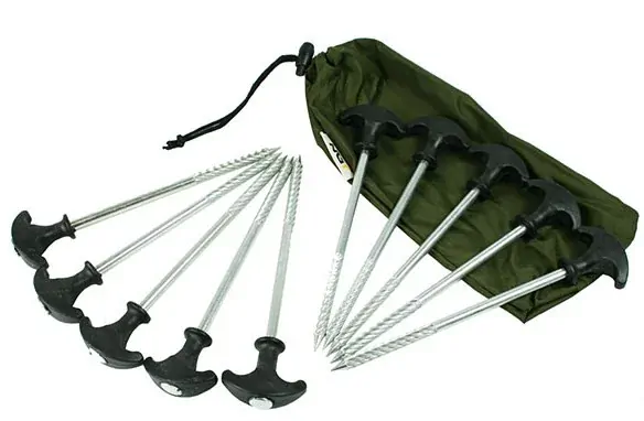 NGT Sada zavrtávacích kolíků na bivak 10 ks