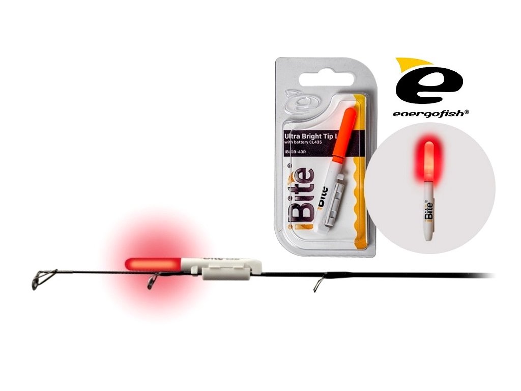 iBite Signalizátor na špičku Ultra Bright Tip Light - Červené