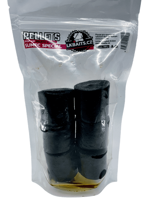 LK Baits POP-UP Pelety v dipu Sumec Special 38mm/200g