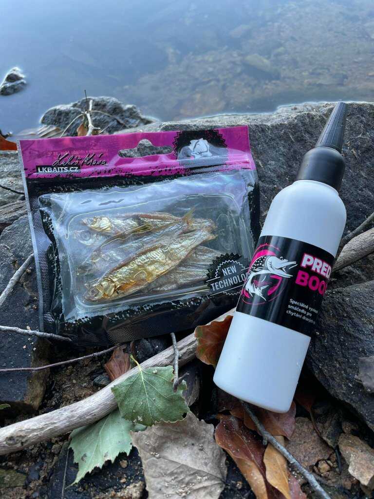 LK Baits Predátor dipovaná rybička XL 6-10 cm/5 ks 