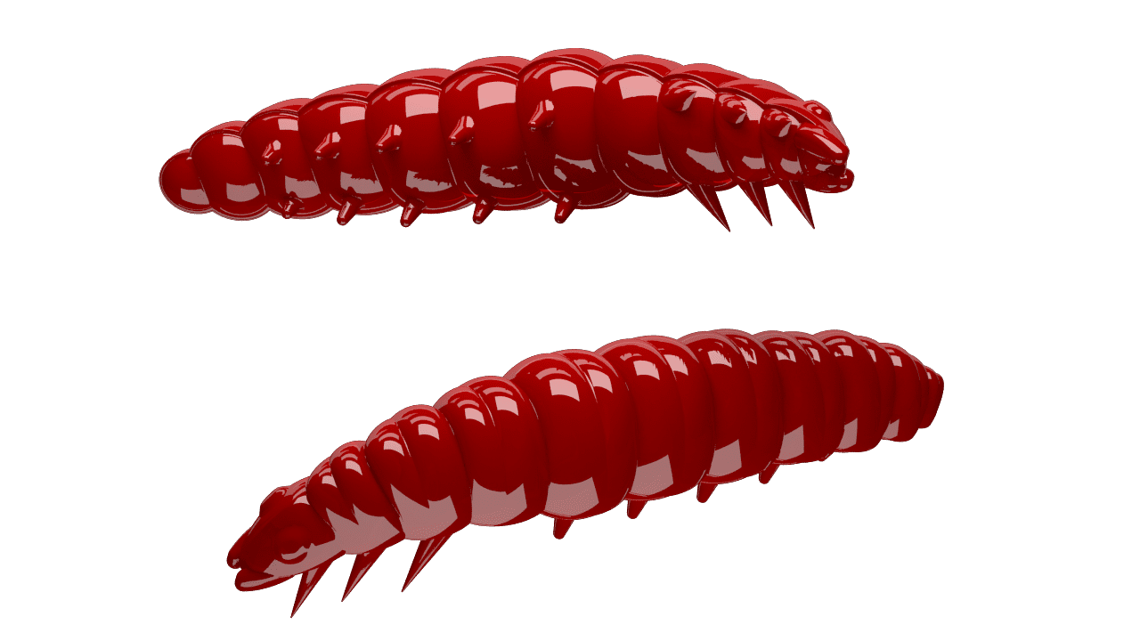 Libra Lures Larva 30 - Red (Cheese) /15 ks