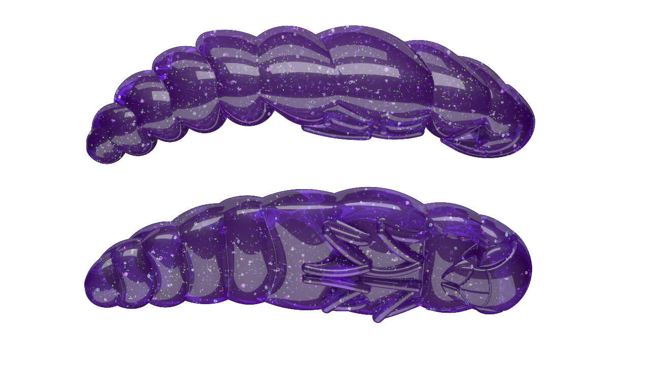 Libra Lures Largo 30 - Purple with Glitter (Cheese) /12 ks