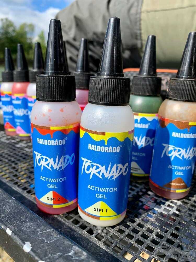 Haldorádó Tornado Activator Gel Squid + Peach 60ml