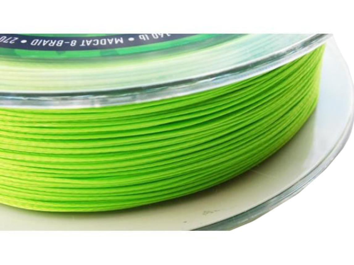 Madcat Splétaná šňůra 8-Braid zelená /270m