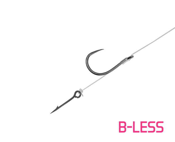 Delphin Feederový návazec FLR Sting 8cm/0,22mm/B-LESS #6/Sting 7mm/6 ks