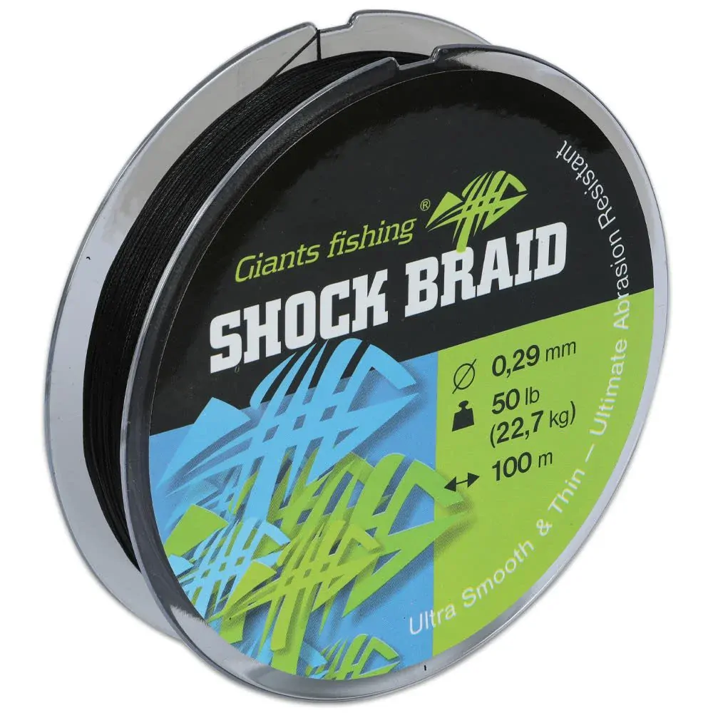 Giants fishing Splétaná Šňůra Shock Braid 0,29mm/50lb/100m