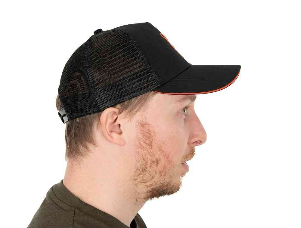 Fox Kšiltovka Collection Trucker Cap Black Orange