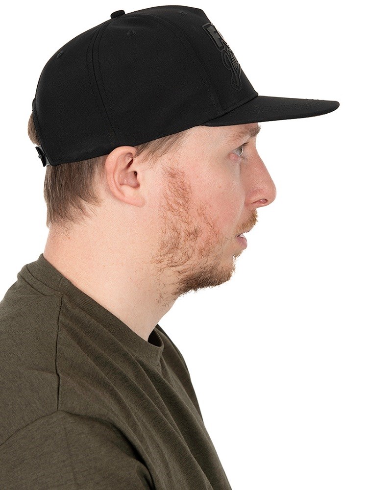Fox Kšiltovka Black/Camo Flat Peak Snapback Hat