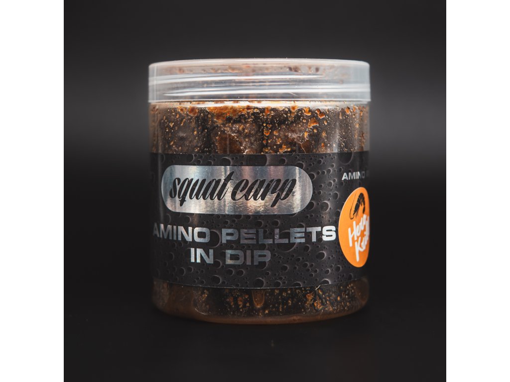 Squat Carp Amino pellets in dip Hero Krill 15mm/180g