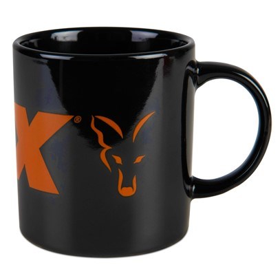 Fox Hrnek Collection Ceramic Mug Black Orange