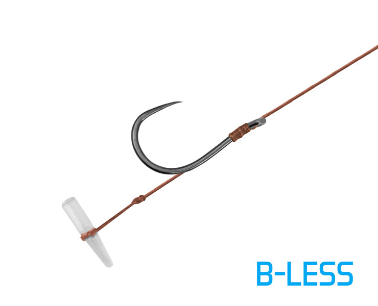 Delphin Feederový návazec Proxi 8 Quickstop 8cm/0,10mm/B-LESS #6/6 ks