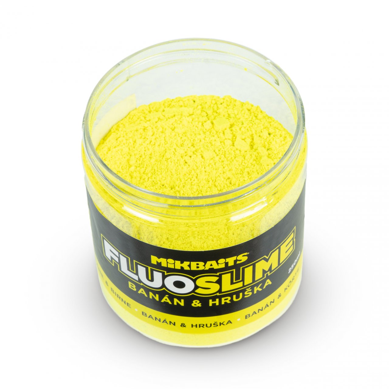 Mikbaits Fluo slime obalovací dip Banán Hruška 100g