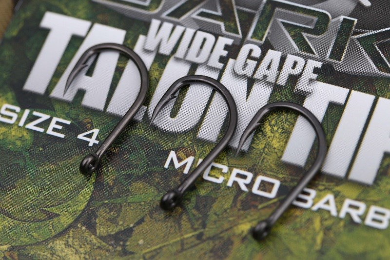 Gardner Háčky Covert Dark Wide Gape Talon Tip Hook Barbed #8 /10 ks