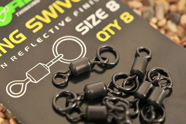 Korda Obratliky Ring Swivels vel. 8/8 ks