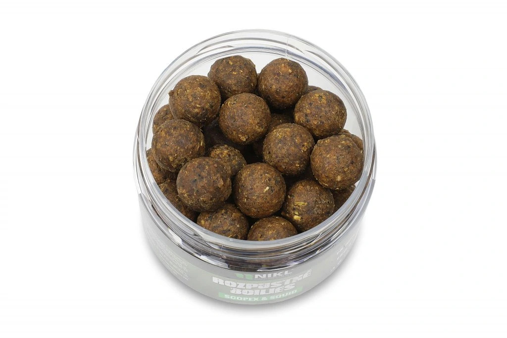 Nikl Rozpustné boilies Scopex & Squid 14mm/150g