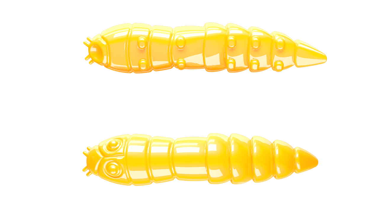 Libra Lures Kukolka 27 - Yellow (Cheese) /15 ks