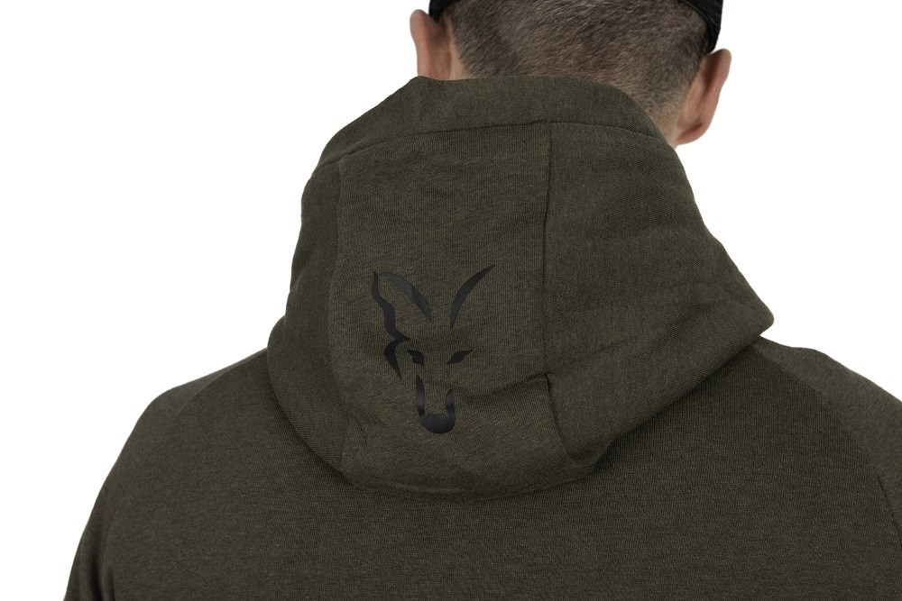 Fox Mikina Collection Lightweight Hoodie Green Black vel. M