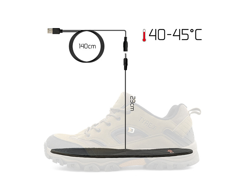 Delphin Elektricky vyhřívané vložky THERM vel. 40-46