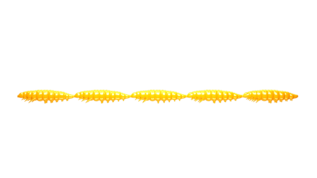 Libra Lures Larva Multi 5x25 - Yellow (Cheese) /5x5 ks