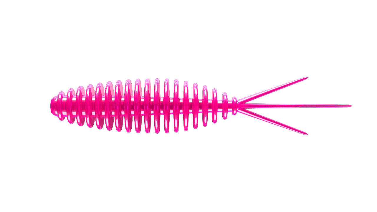 Libra Lures Turbo Worm Mini 35 - Hot Pink (Cheese) /15 ks