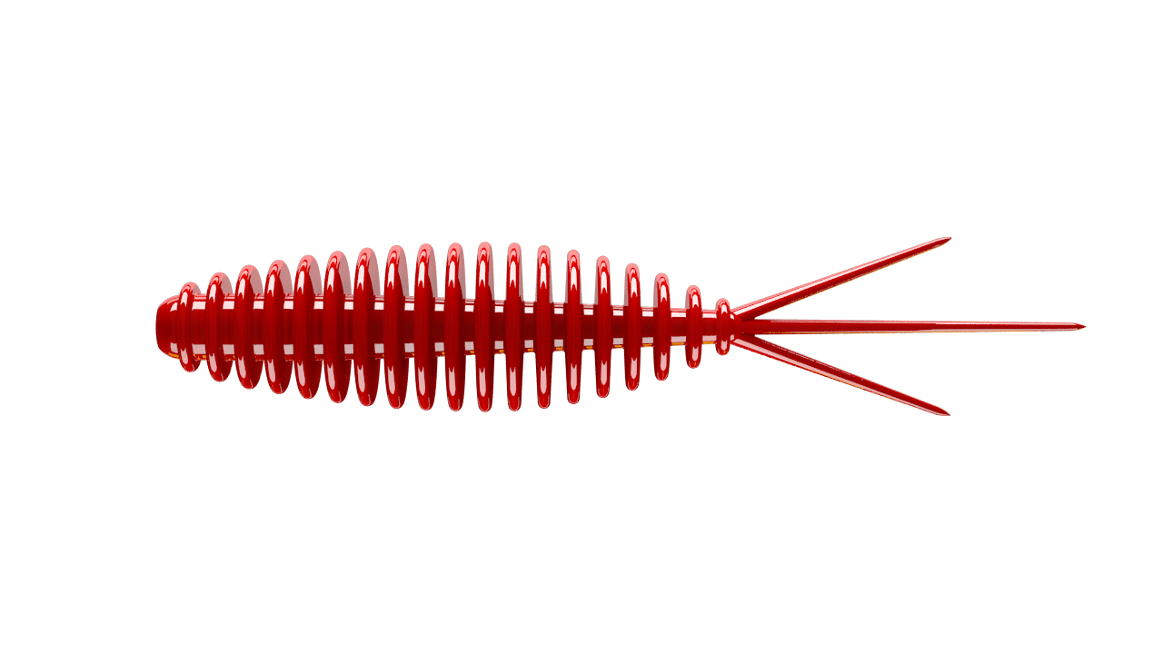 Libra Lures Turbo Worm 56 - Red (Cheese) /8 ks