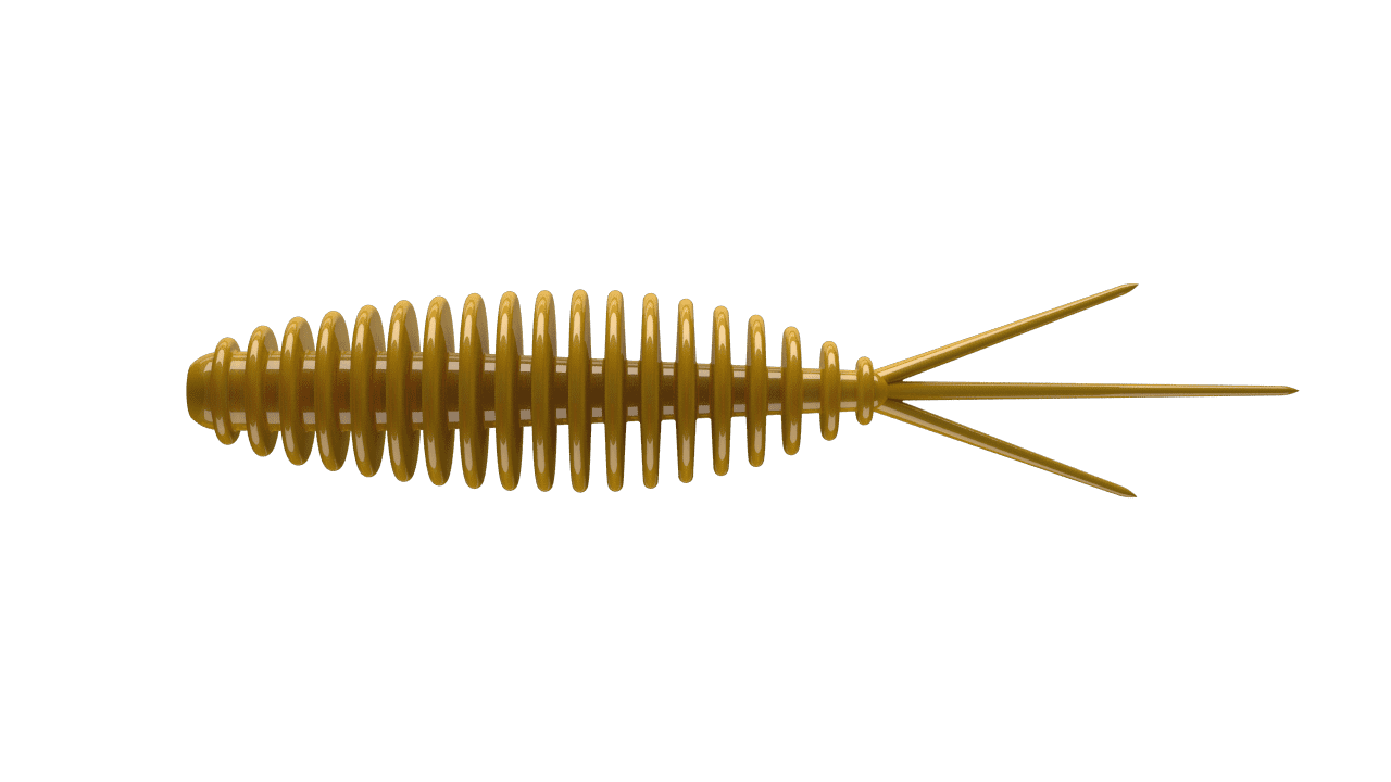 Libra Lures Turbo Worm Mini 35 - Coffee Milk (Cheese) /15 ks