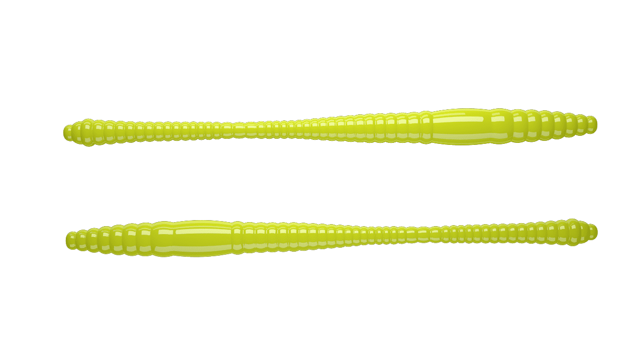 Libra Lures Dying Worm 70 - Hot Yellow (Cheese) /15 ks