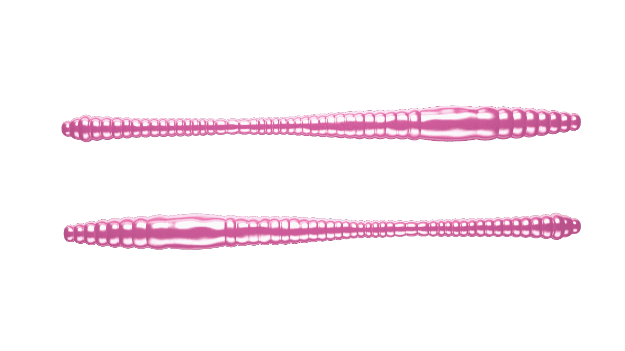 Libra Lures Dying Worm 70 - Pink Pearl (Cheese) /15 ks