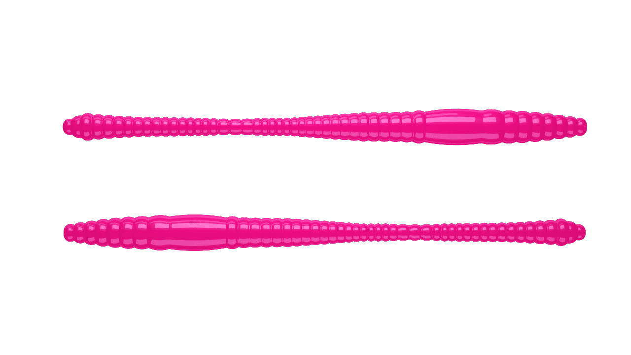 Libra Lures Dying Worm 70 - Hot Pink (Cheese) /15 ks