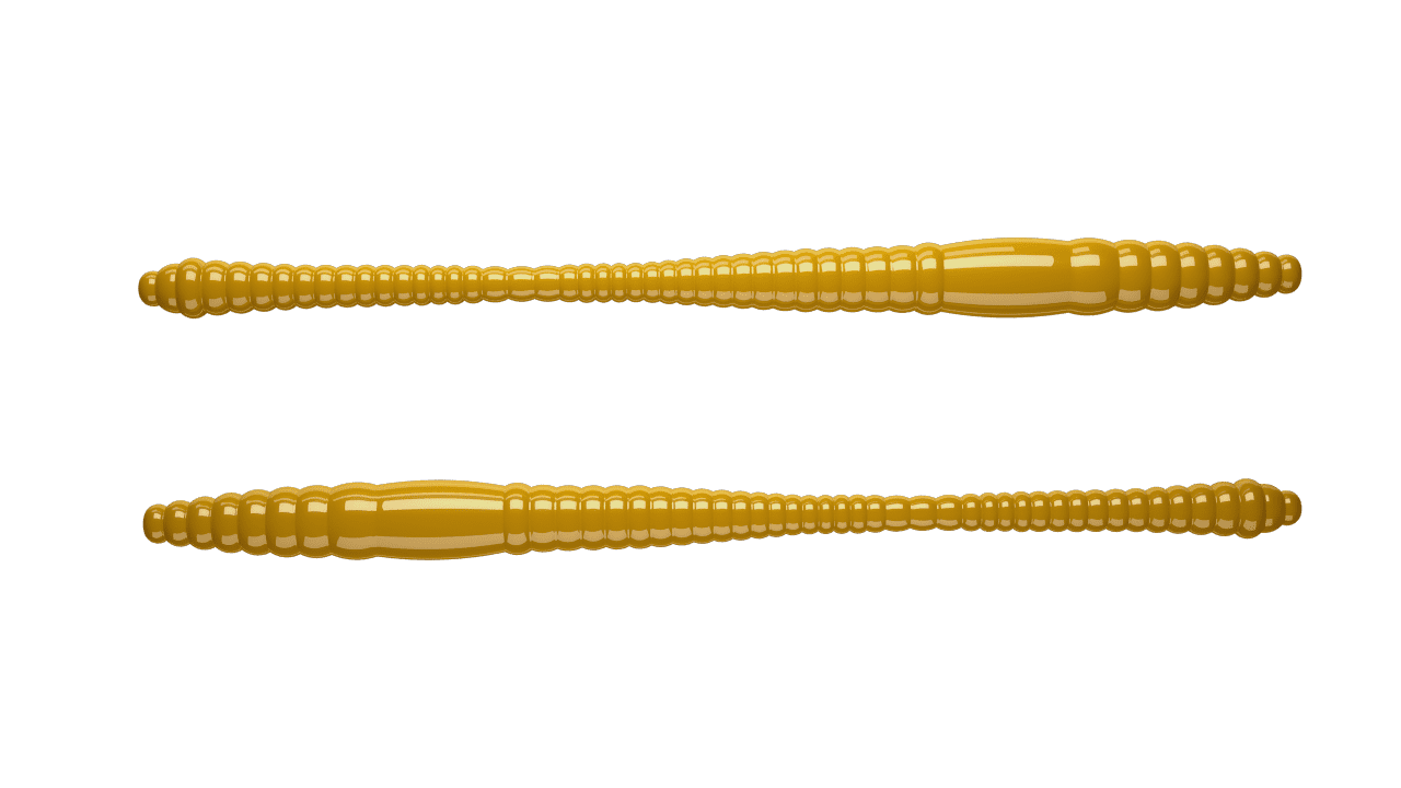 Libra Lures Dying Worm 70 - Coffee Milk (Cheese) /15 ks