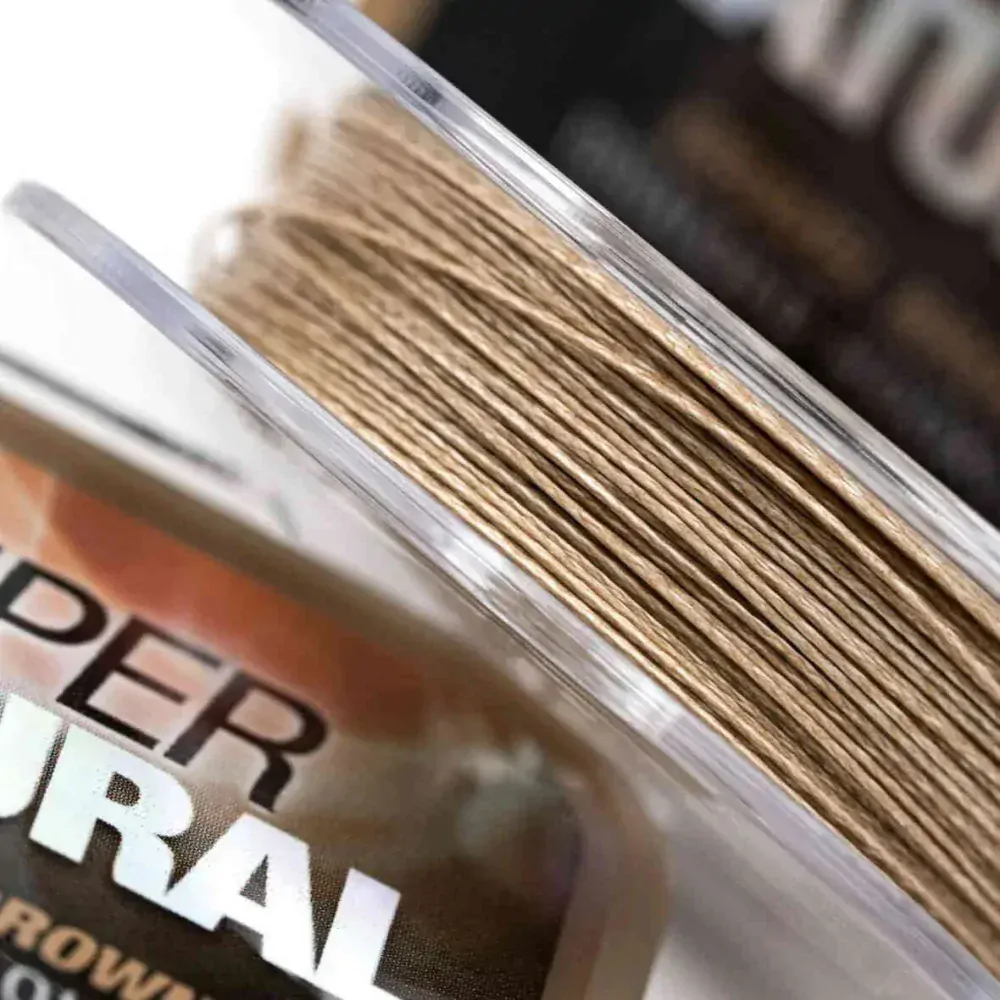 Korda Návazcová šňůrka Super Natural Gravel Brown 25lb/20m