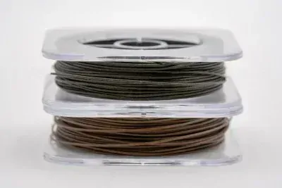 Korda Návazcová šňůrka Dark Matter Tungsten Coated Braid Weed Green 25lb/10m