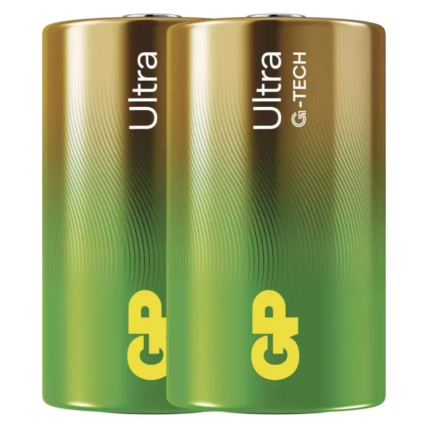 GP Alkalická baterie Ultra D - 2 ks